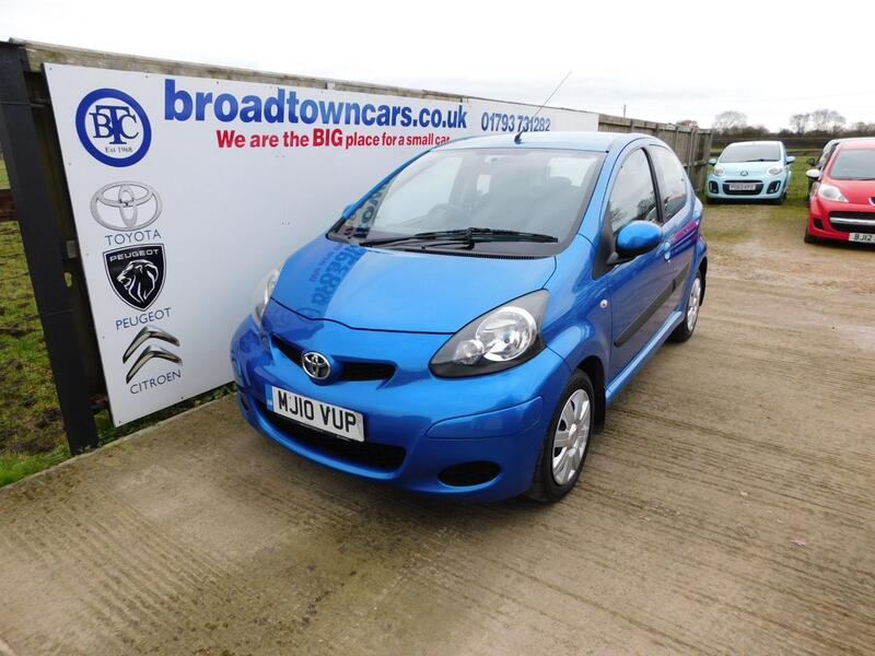 View TOYOTA AYGO 1.0 VVT-i Blue