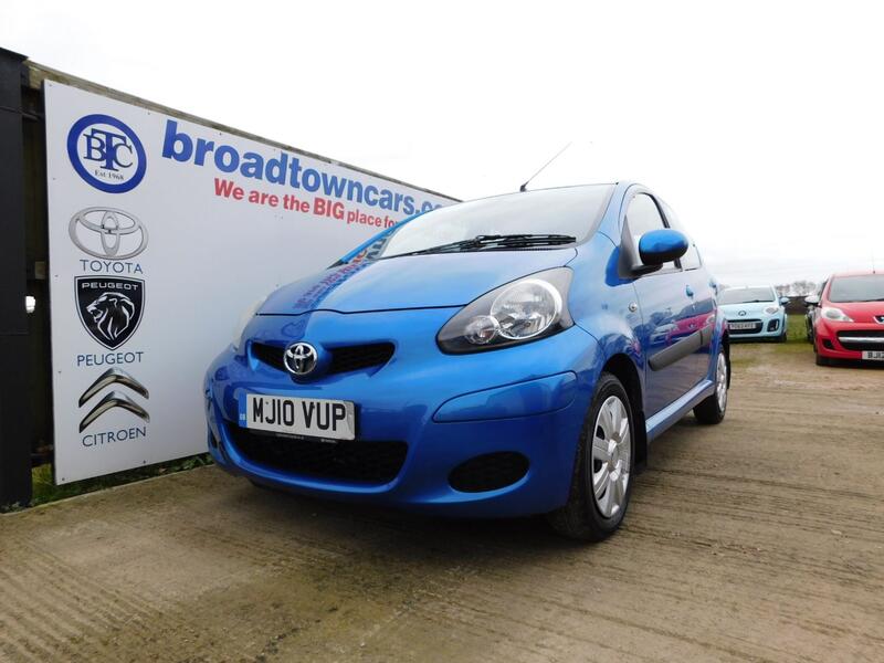 View TOYOTA AYGO 1.0 VVT-i Blue