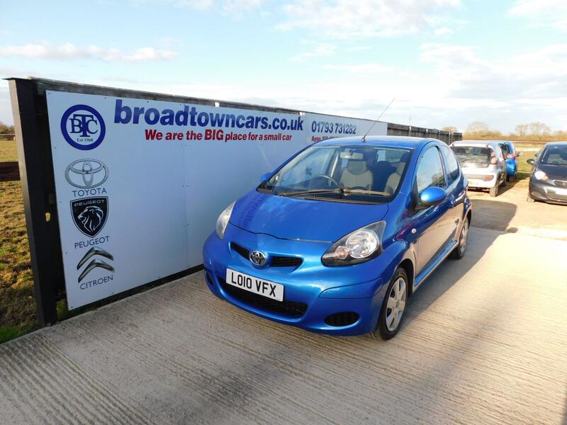 View TOYOTA AYGO 1.0 VVT-i Blue