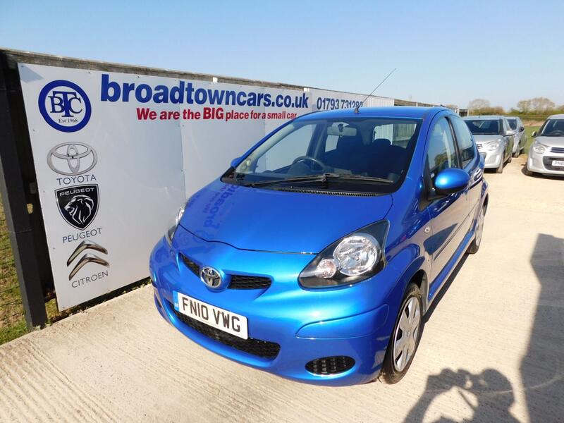 View TOYOTA AYGO 1.0 VVT-i Blue