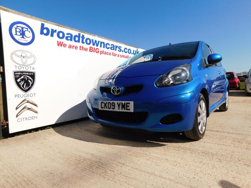 View TOYOTA AYGO 1.0 VVT-i Blue