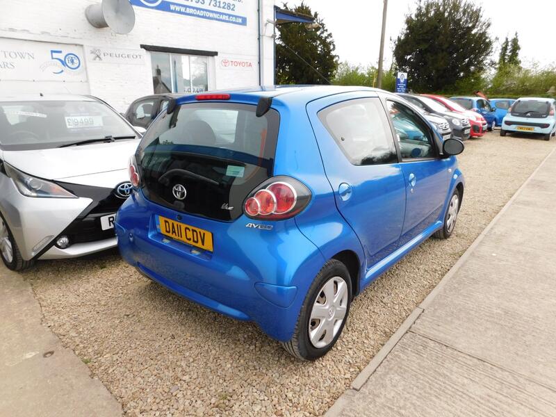 View TOYOTA AYGO 1.0 VVT-i Blue