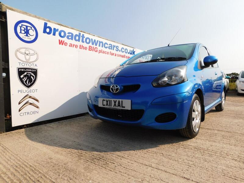 View TOYOTA AYGO 1.0 VVT-i Blue