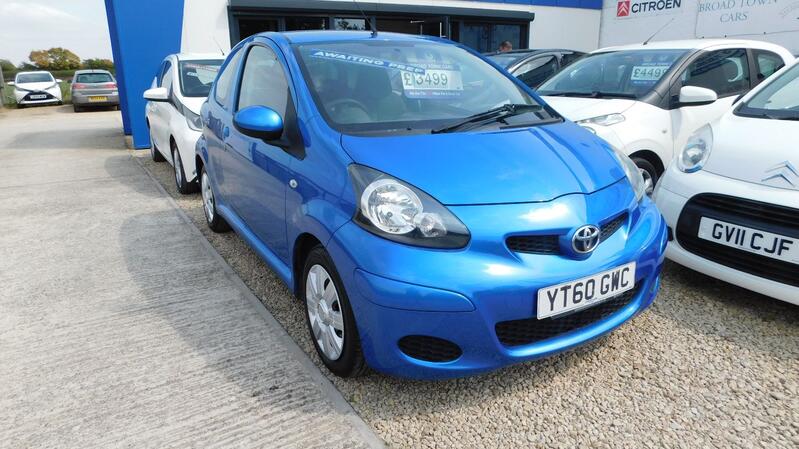 View TOYOTA AYGO 1.0 VVT-i Blue